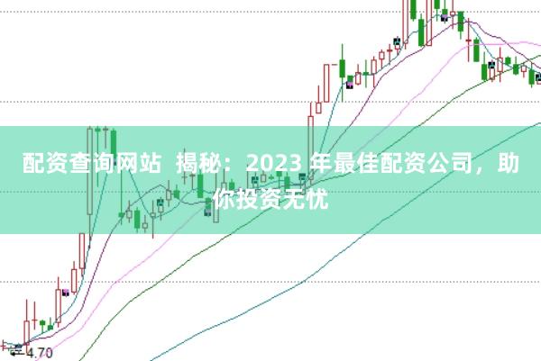 配资查询网站  揭秘：2023 年最佳配资公司，助你投资无忧