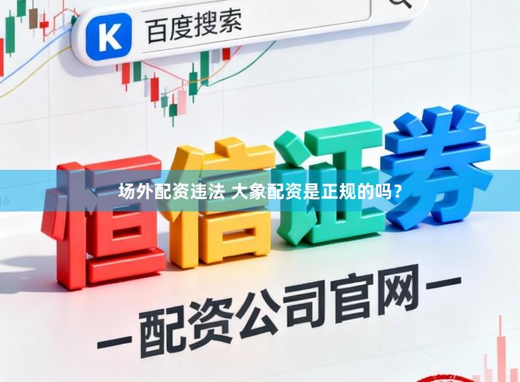 场外配资违法 大象配资是正规的吗？