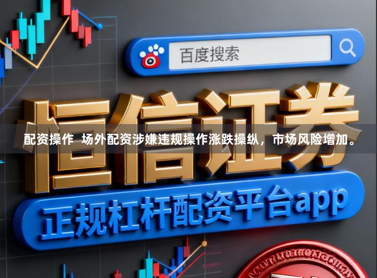 配资操作  场外配资涉嫌违规操作涨跌操纵，市场风险增加。