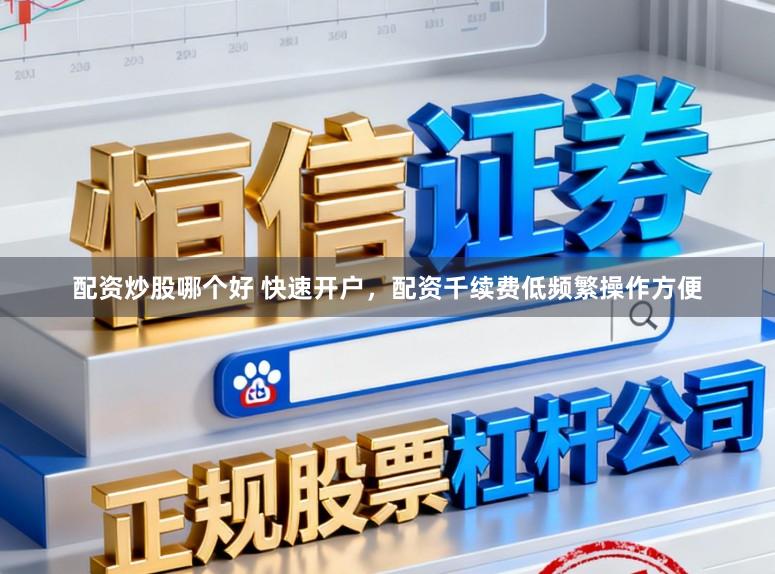 配资炒股哪个好 快速开户，配资千续费低频繁操作方便